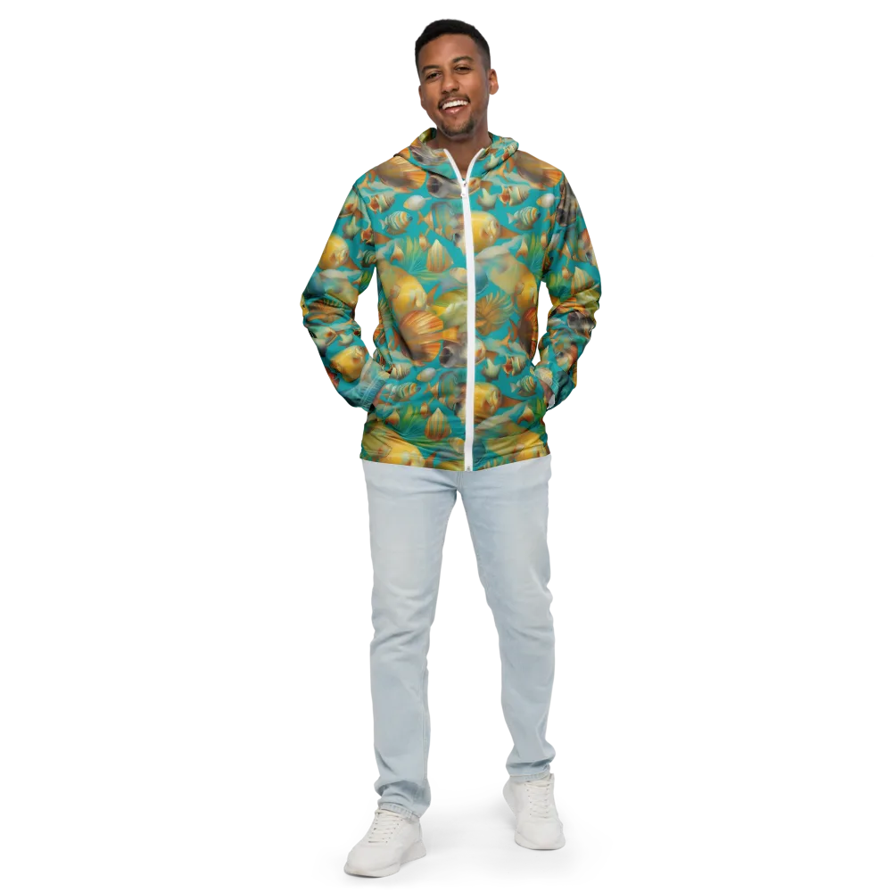 Gilded Shoal on Men's Windbreaker — Front