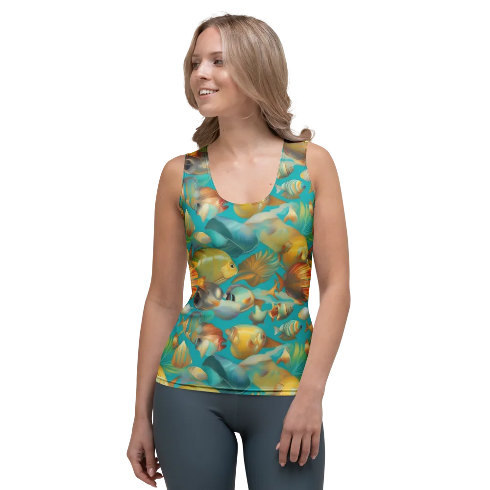Gilded Shoal on Women's Tank Top — Front