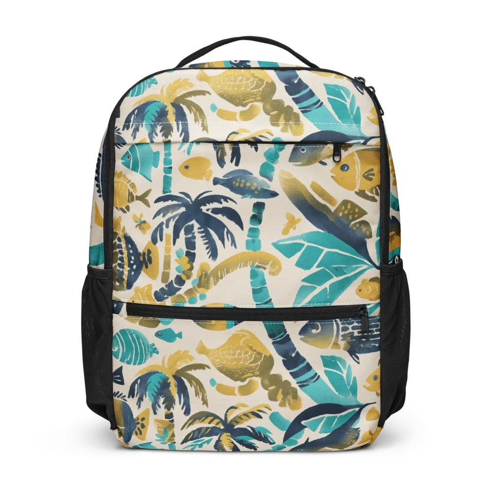 Palmwater on Utility Backpack — Front