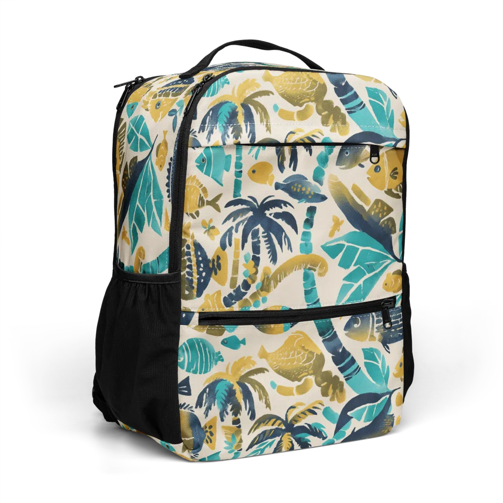 Palmwater on Utility Backpack — Right Front