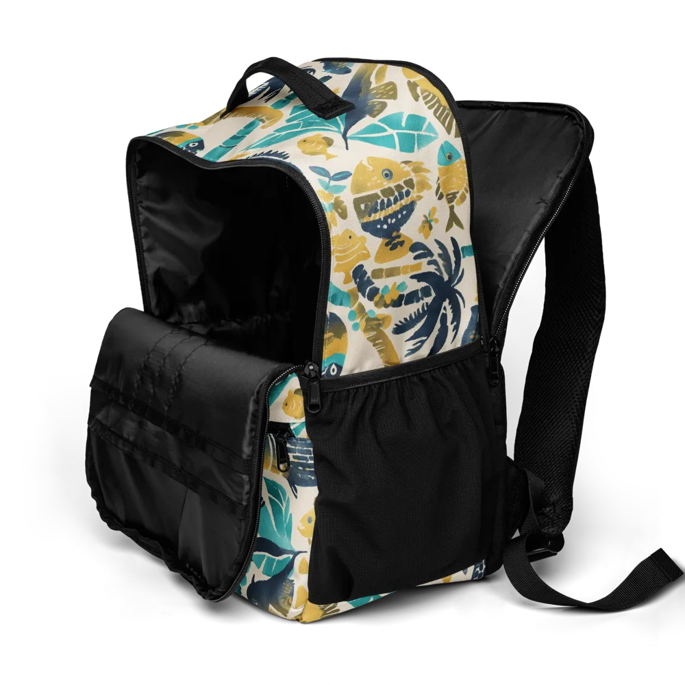 Palmwater on Utility Backpack — Product details 2