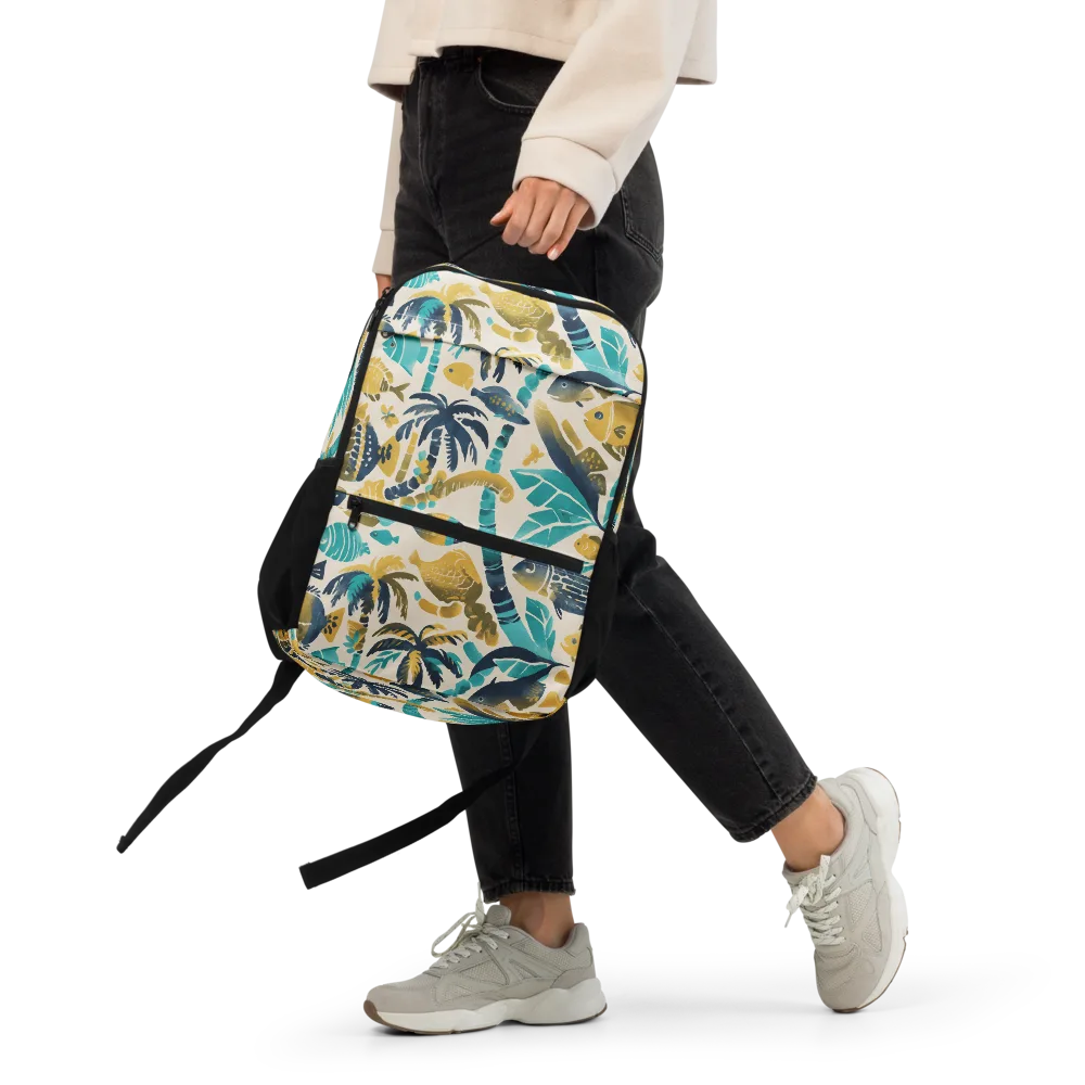 Palmwater on Utility Backpack — Front