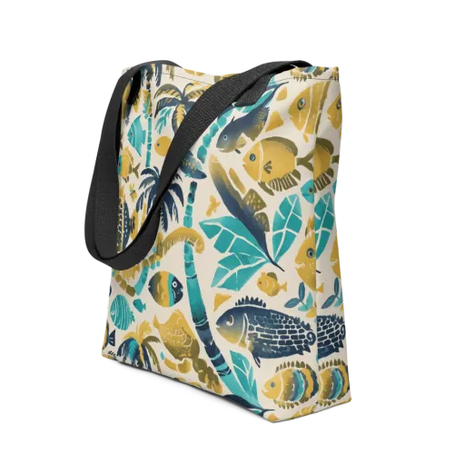 Palmwater on a Tote Bag