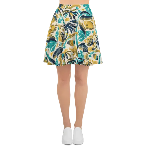 Palmwater on a Skater Skirt