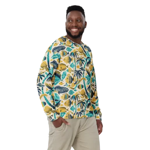 Palmwater on a Sweatshirt