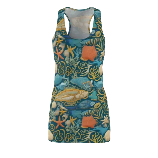 Tidepool Tapestry on a Racerback Dress