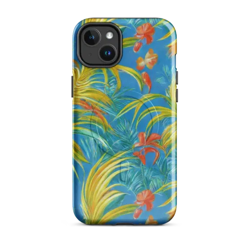 Azure Palm Reverie on a MagSafe Tough Case for iPhone®