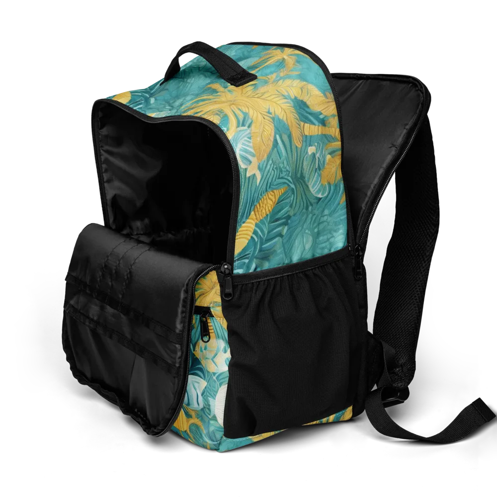 Golden Lagoon on Utility Backpack — Product details 2