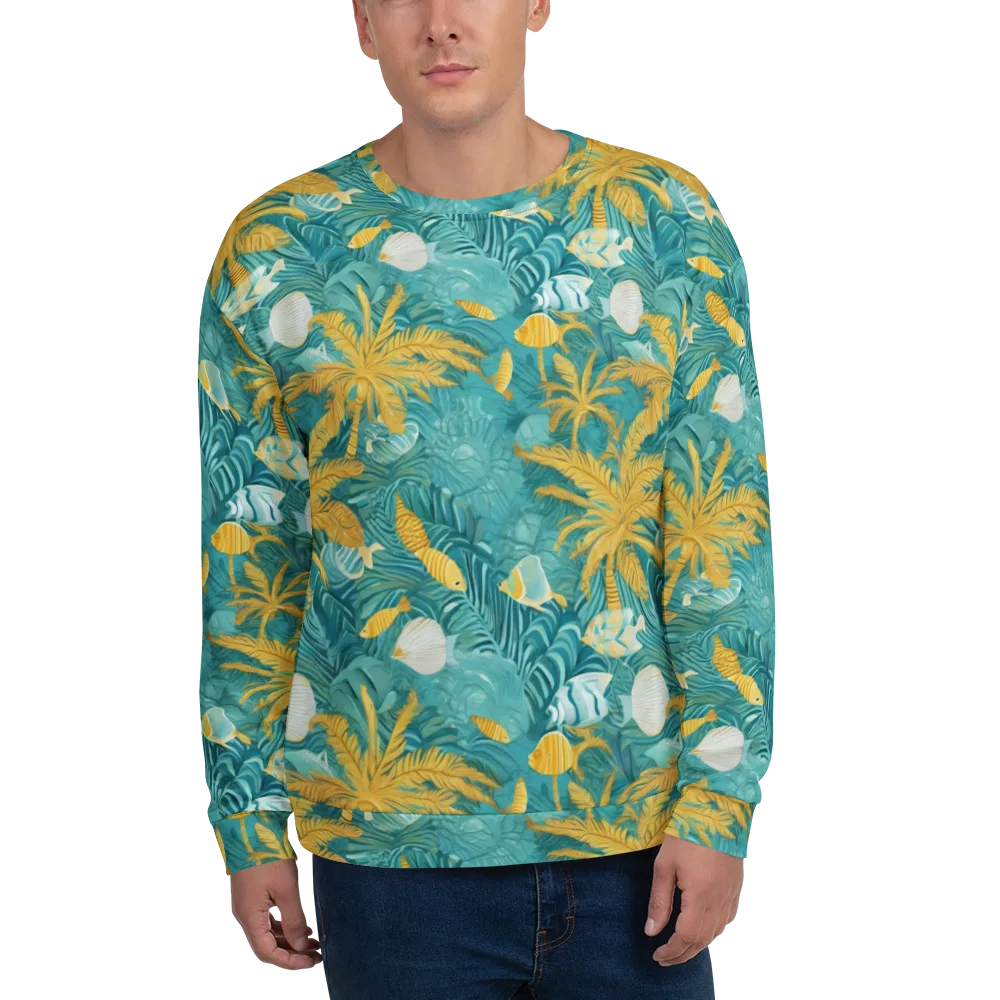 Golden Lagoon on Sweatshirt — Front