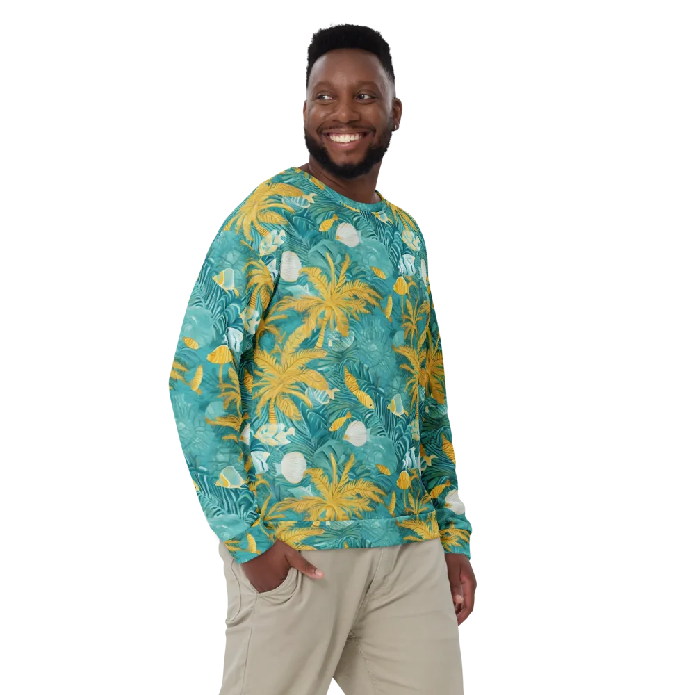Golden Lagoon on Sweatshirt — Front