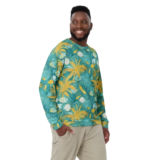 Golden Lagoon on a Sweatshirt
