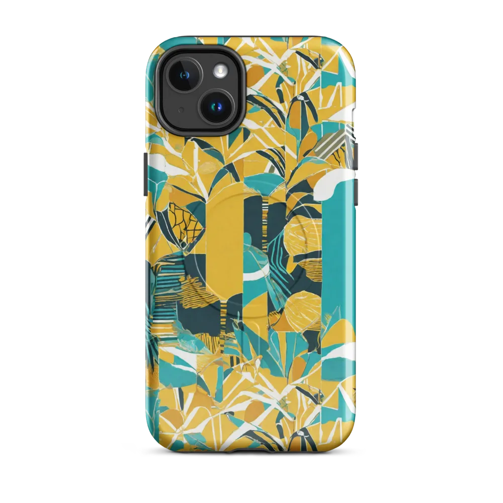 Tropic Geometry on MagSafe Tough Case for iPhone® — Front