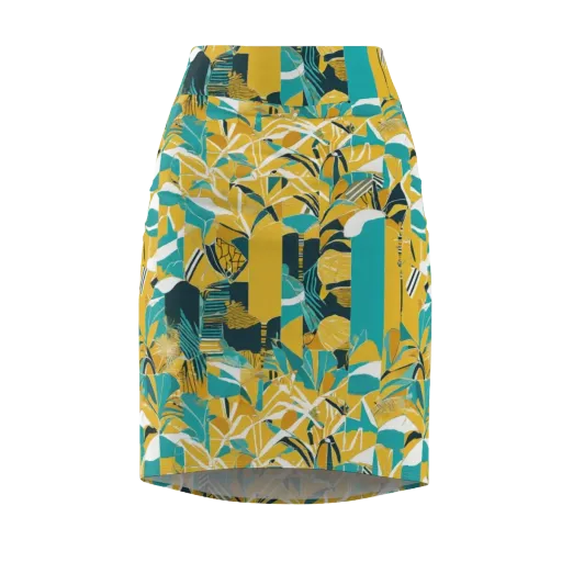 Tropic Geometry on a Pencil Skirt