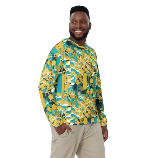 Tropic Geometry on a Sweatshirt
