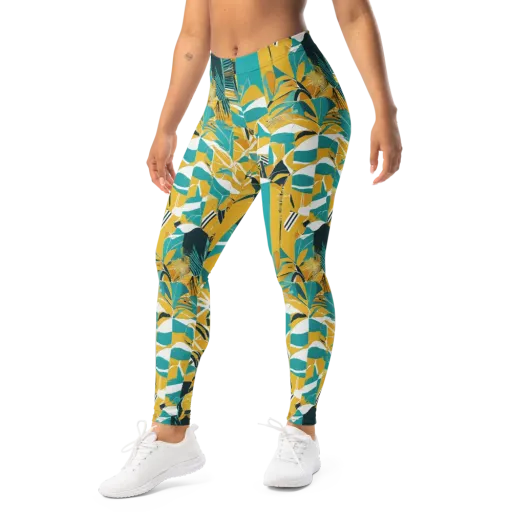 Tropic Geometry on a Leggings