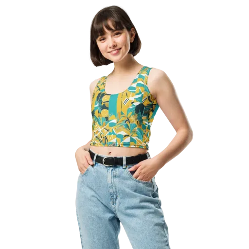 Tropic Geometry on a Crop Top