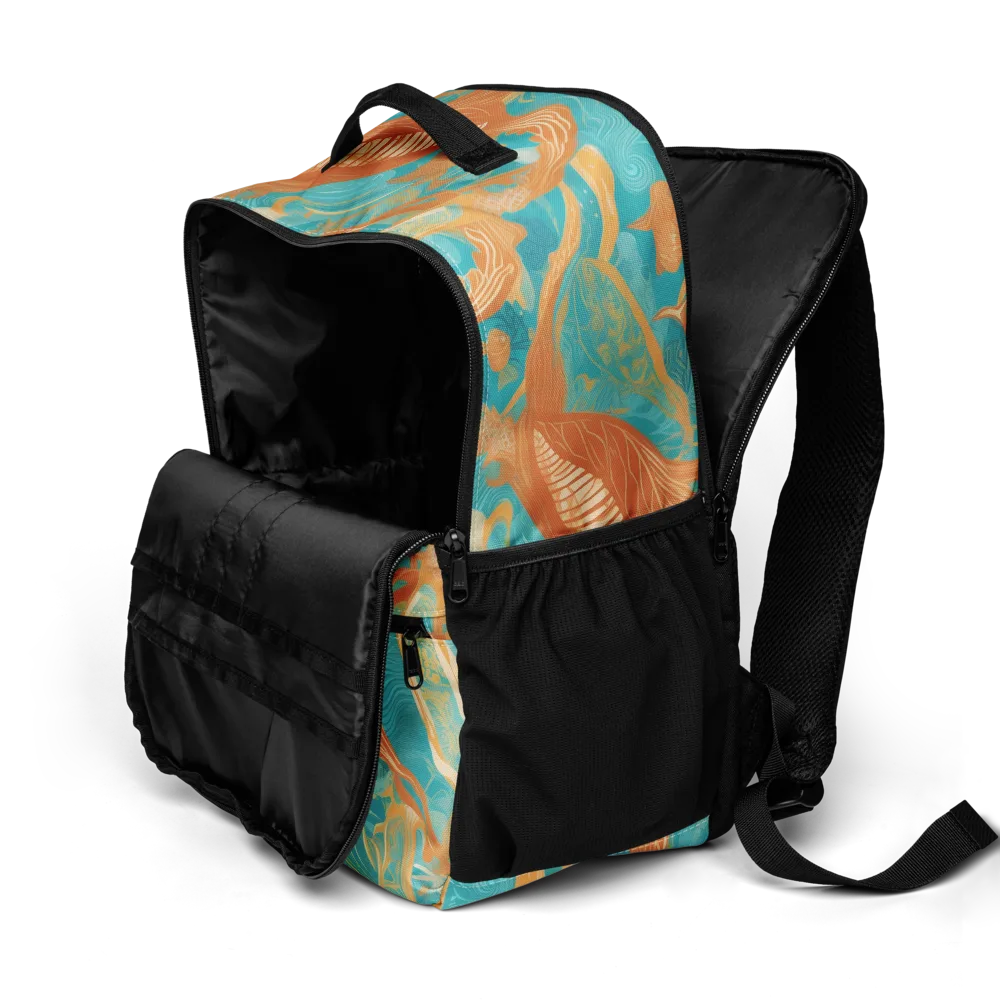 Tidal Menagerie on Utility Backpack — Product details 2