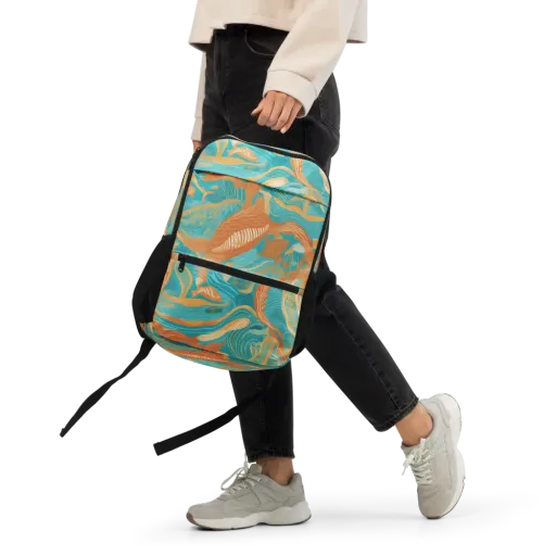 Tidal Menagerie on a Utility Backpack