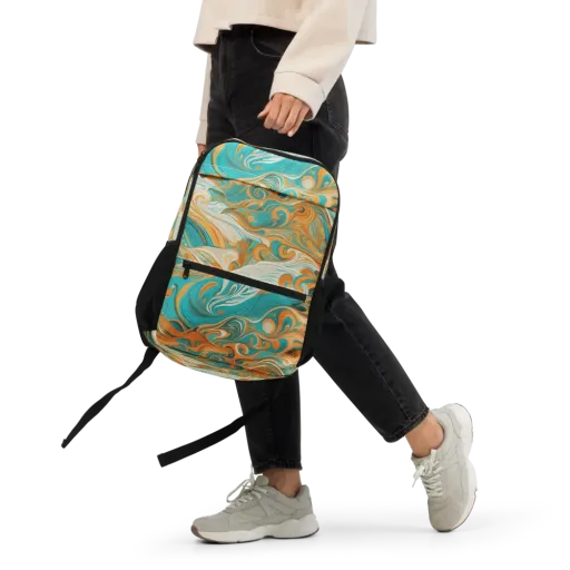 Marigold Maelstrom on a Utility Backpack