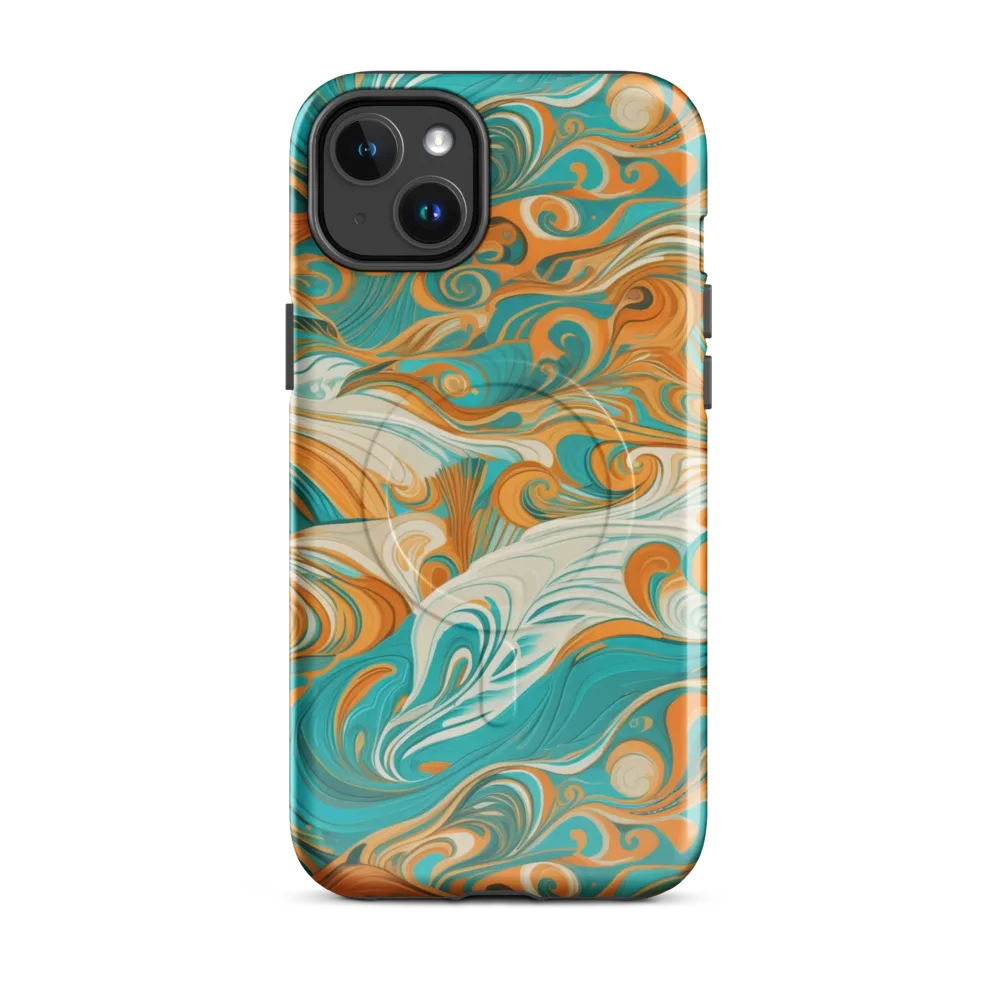 Marigold Maelstrom on MagSafe Tough Case for iPhone® — Front