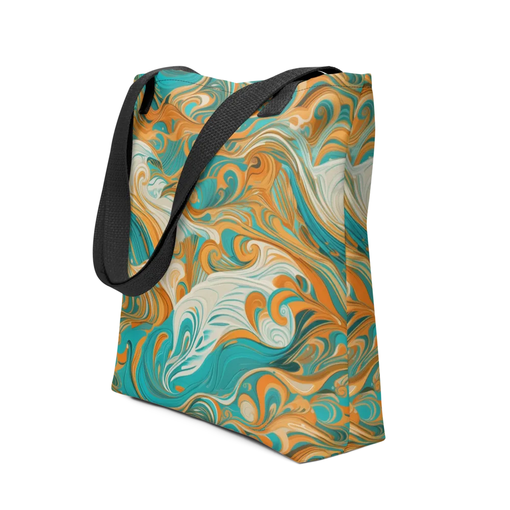 Marigold Maelstrom on Tote Bag — Front