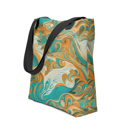 Marigold Maelstrom on a Tote Bag