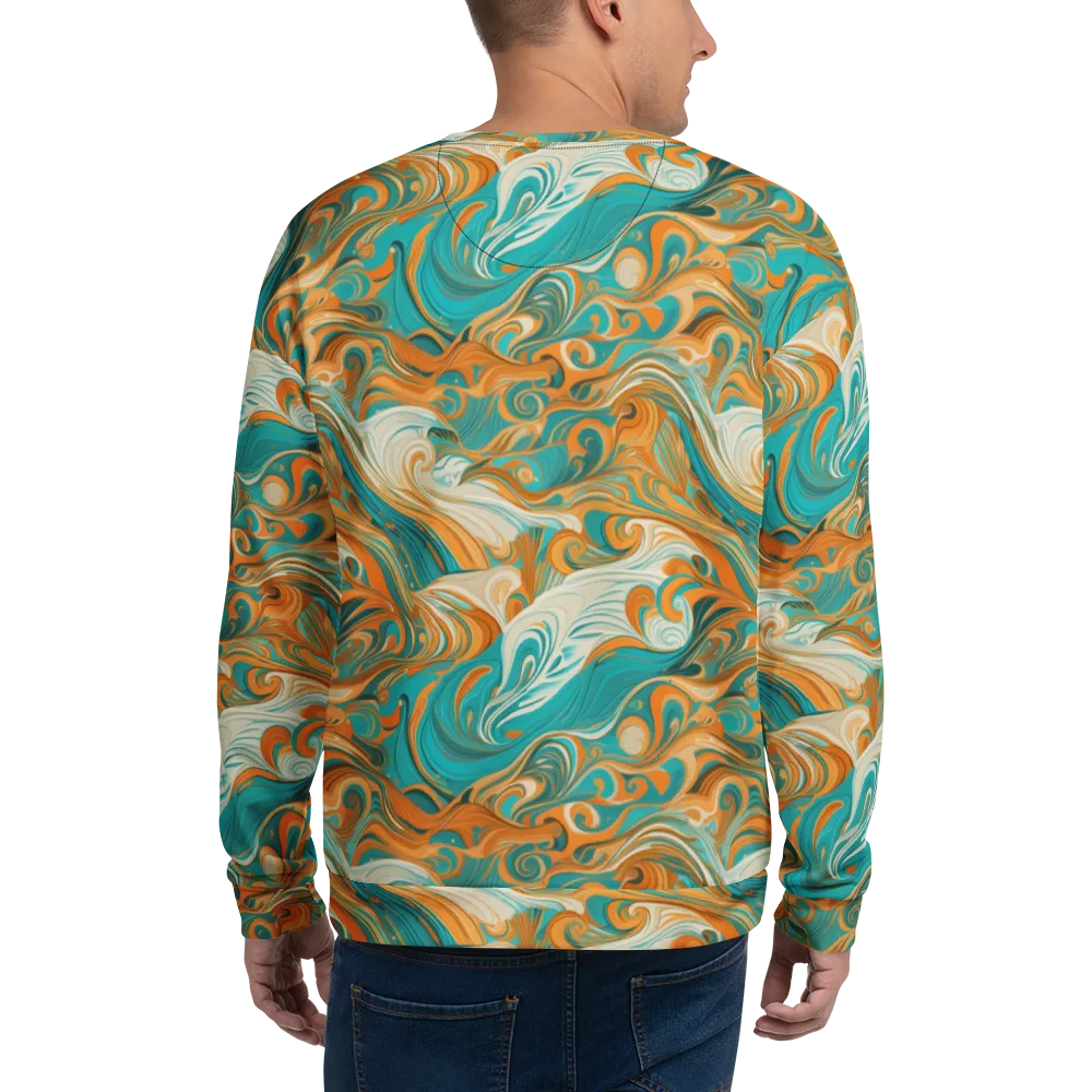 Marigold Maelstrom on Sweatshirt — Back