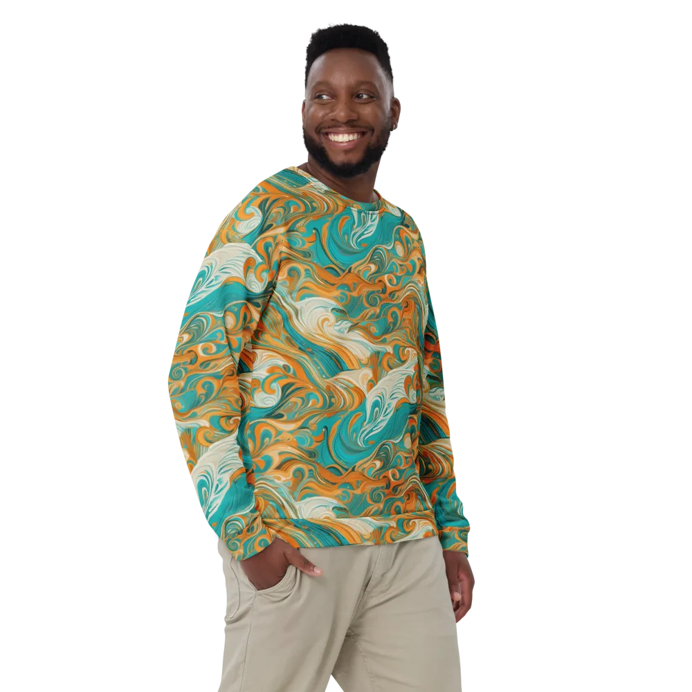 Marigold Maelstrom on Sweatshirt — Front