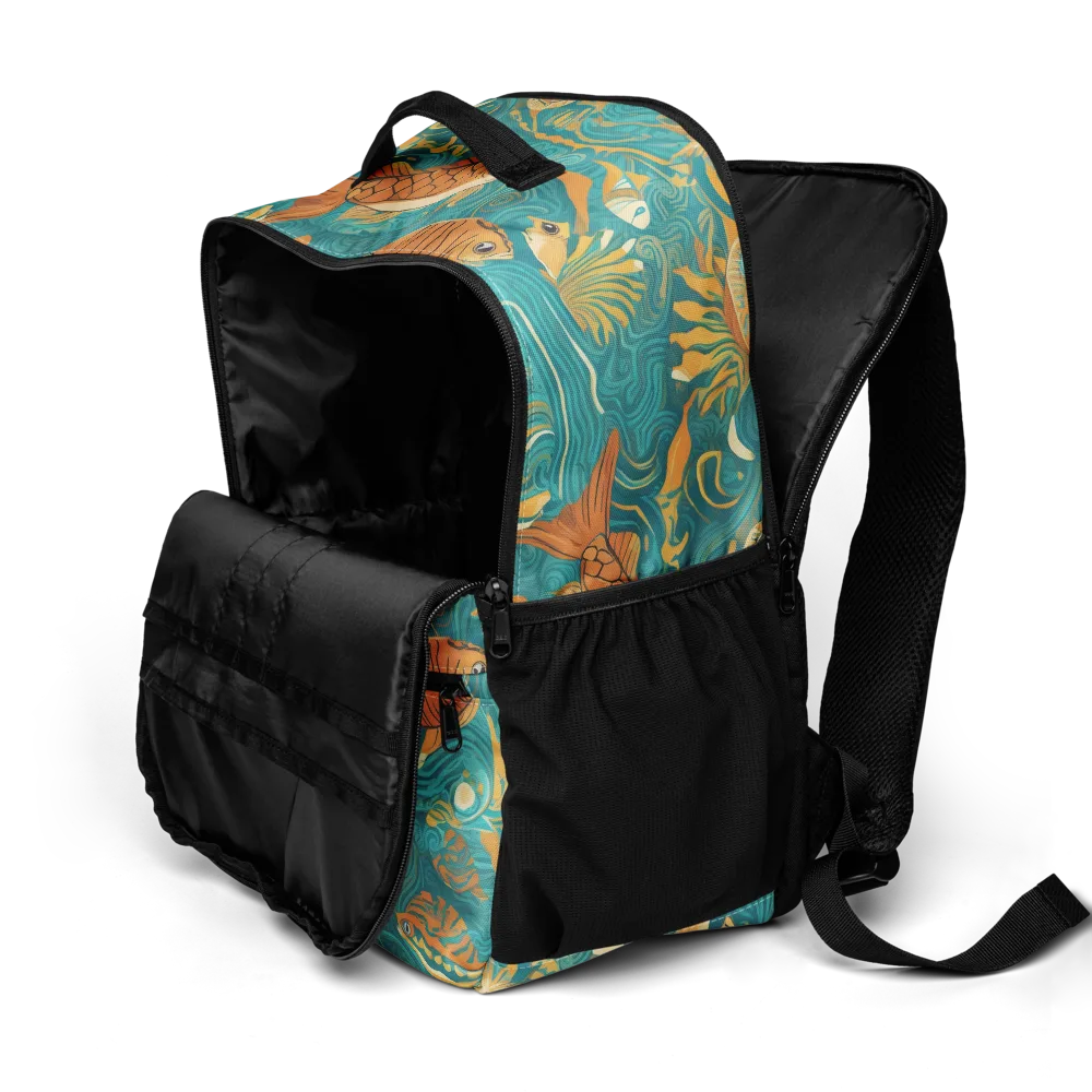 Tidal Ember on Utility Backpack — Product details 2