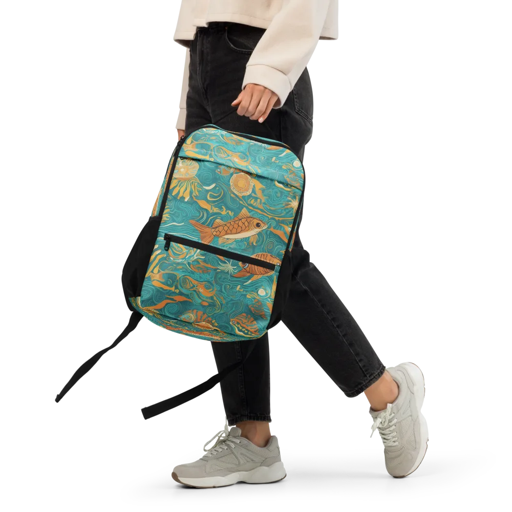 Tidal Ember on Utility Backpack — Front