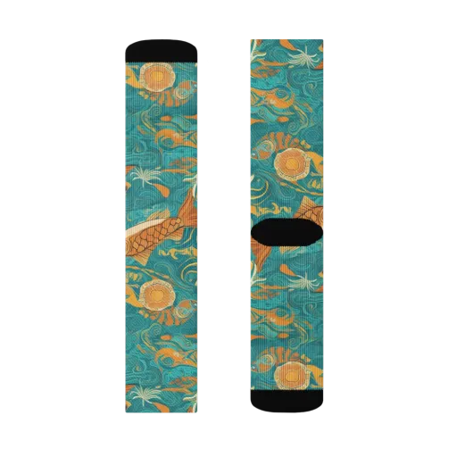 Tidal Ember on a Socks