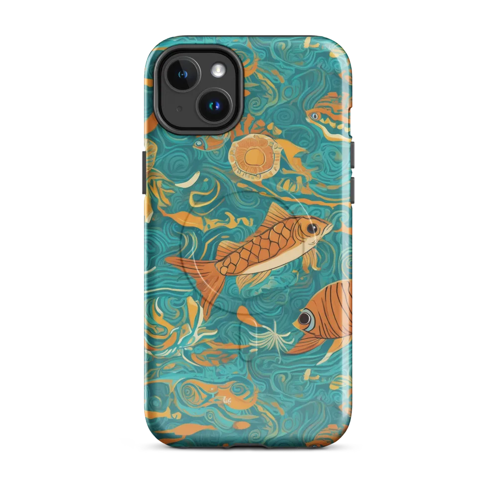 Tidal Ember on MagSafe Tough Case for iPhone® — Front