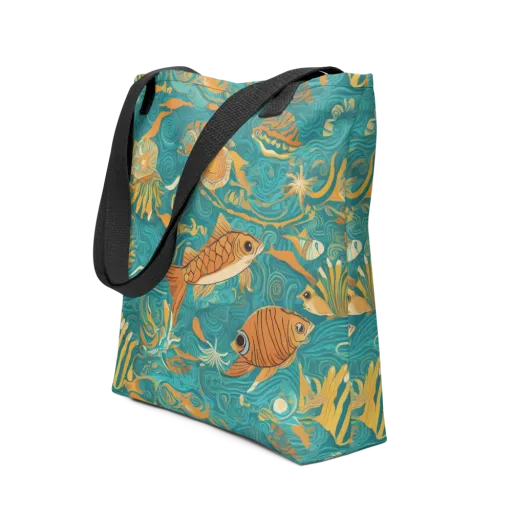 Tidal Ember on a Tote Bag