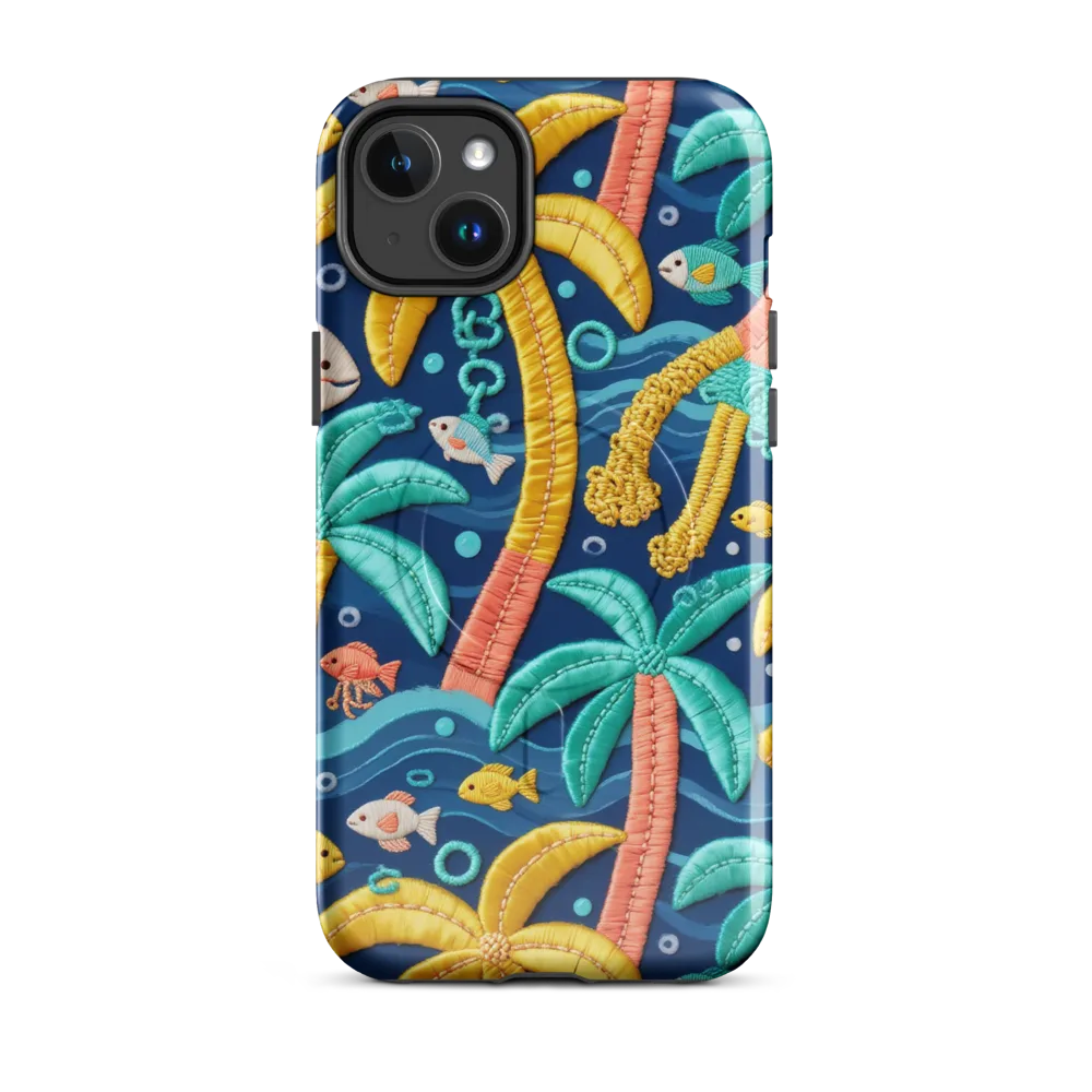 Tropical Tides on MagSafe Tough Case for iPhone® — Front