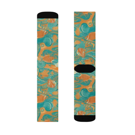 Coral Rhapsody on a Socks