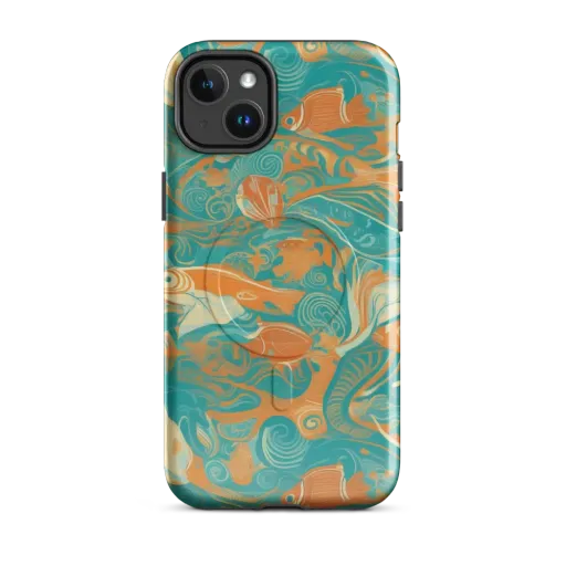 Coral Rhapsody on a MagSafe Tough Case for iPhone®