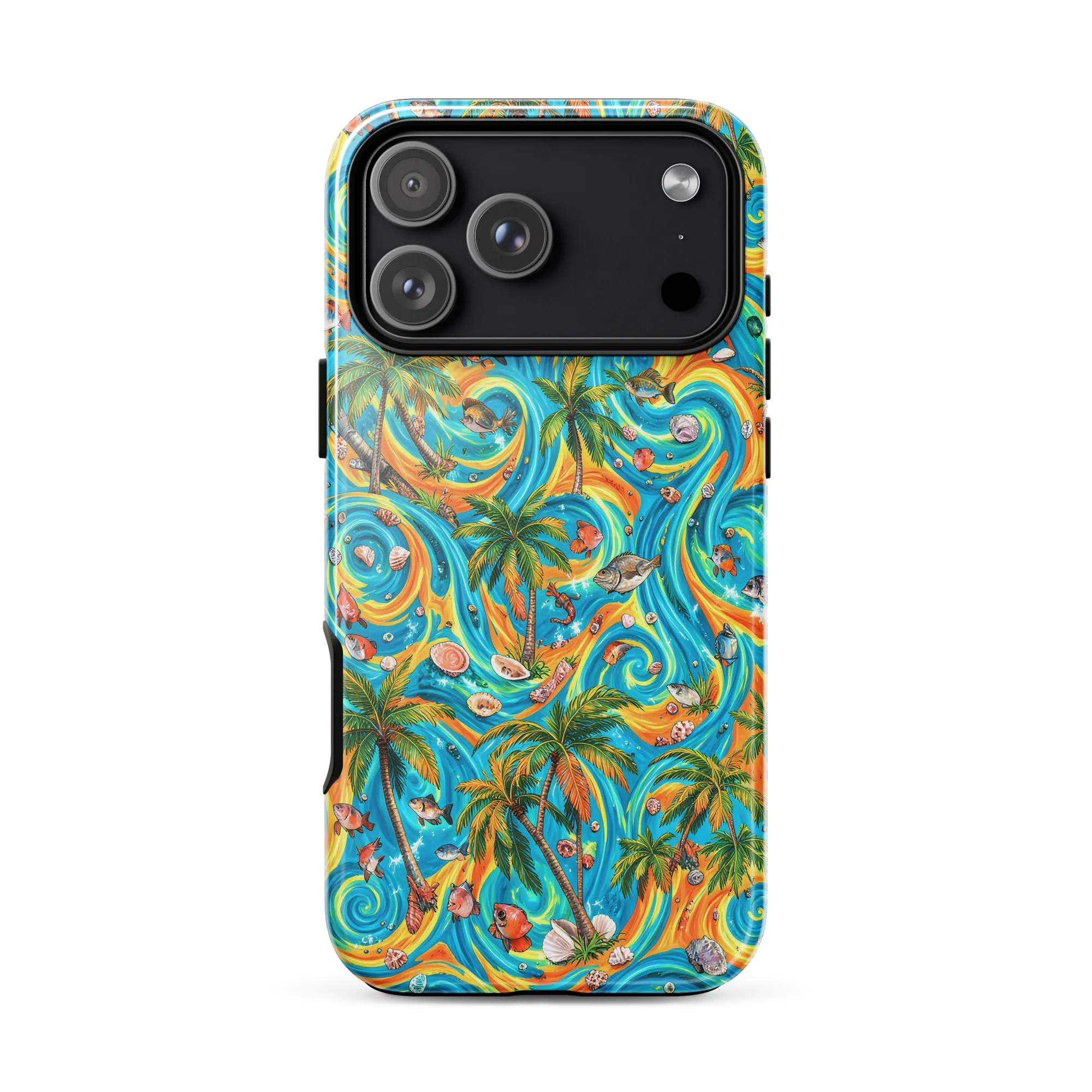 Paradise Gyre on Tough Case for iPhone® — Front