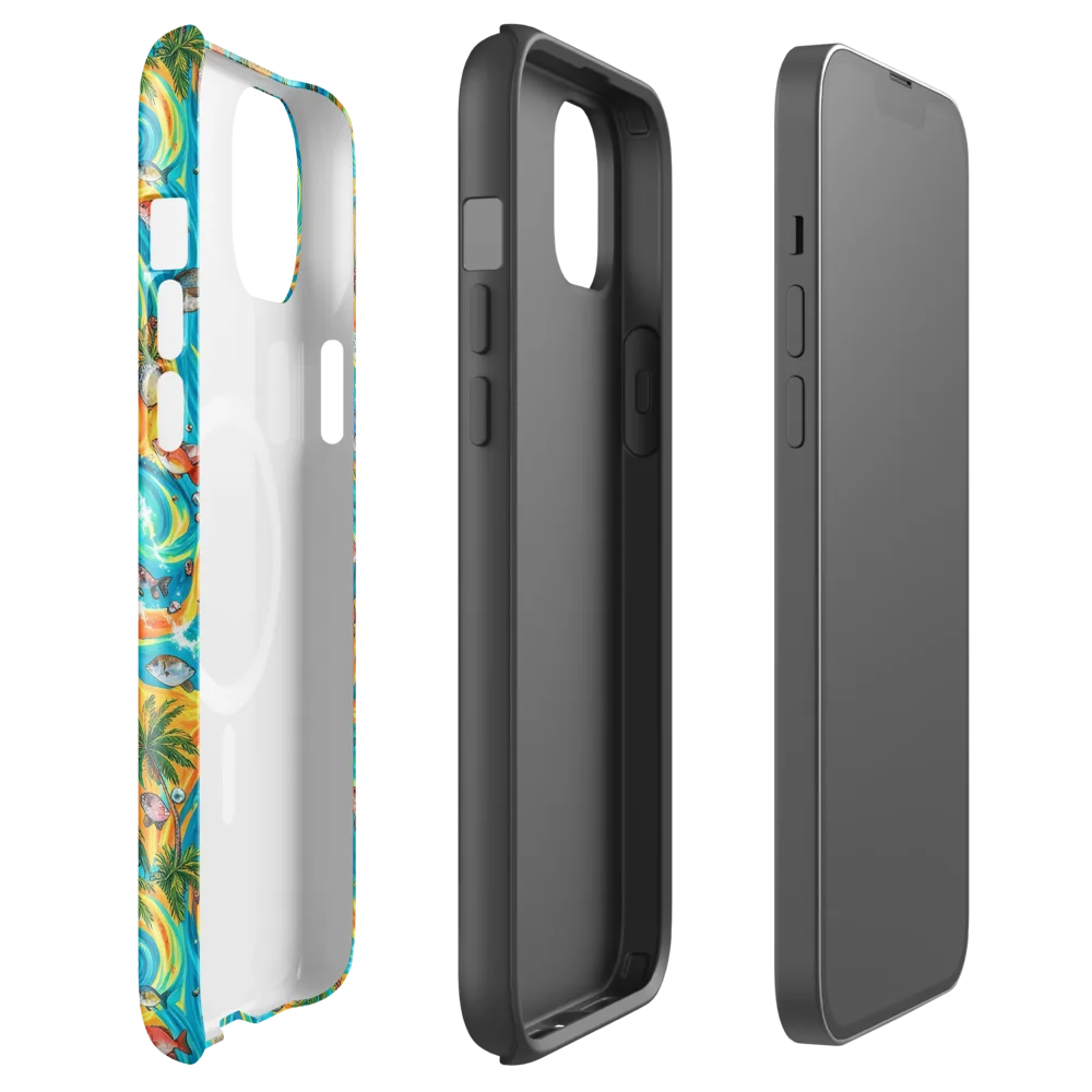 Paradise Gyre on MagSafe Tough Case for iPhone® — Front