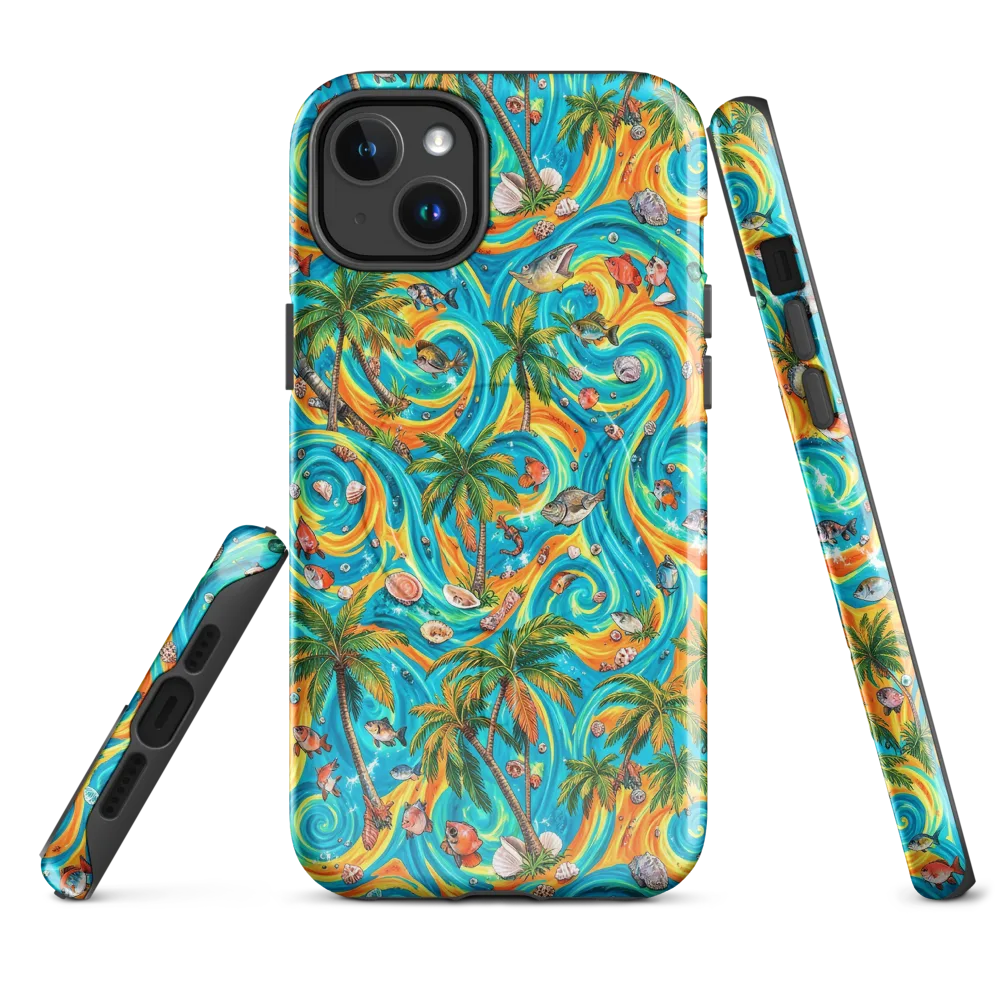 Paradise Gyre on MagSafe Tough Case for iPhone® — Front
