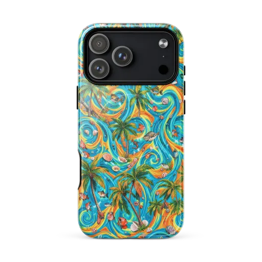 Paradise Gyre on a MagSafe Tough Case for iPhone®