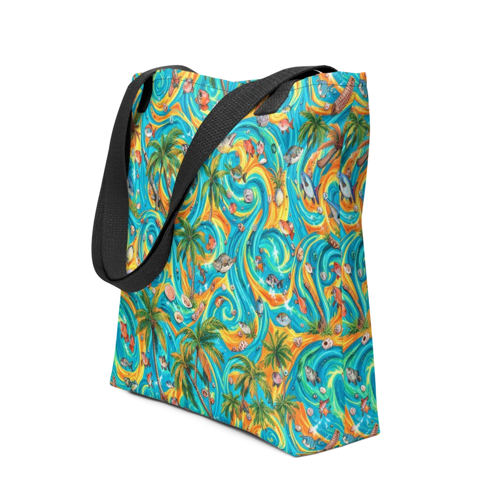Paradise Gyre on Tote Bag — Front