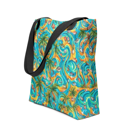 Paradise Gyre on a Tote Bag