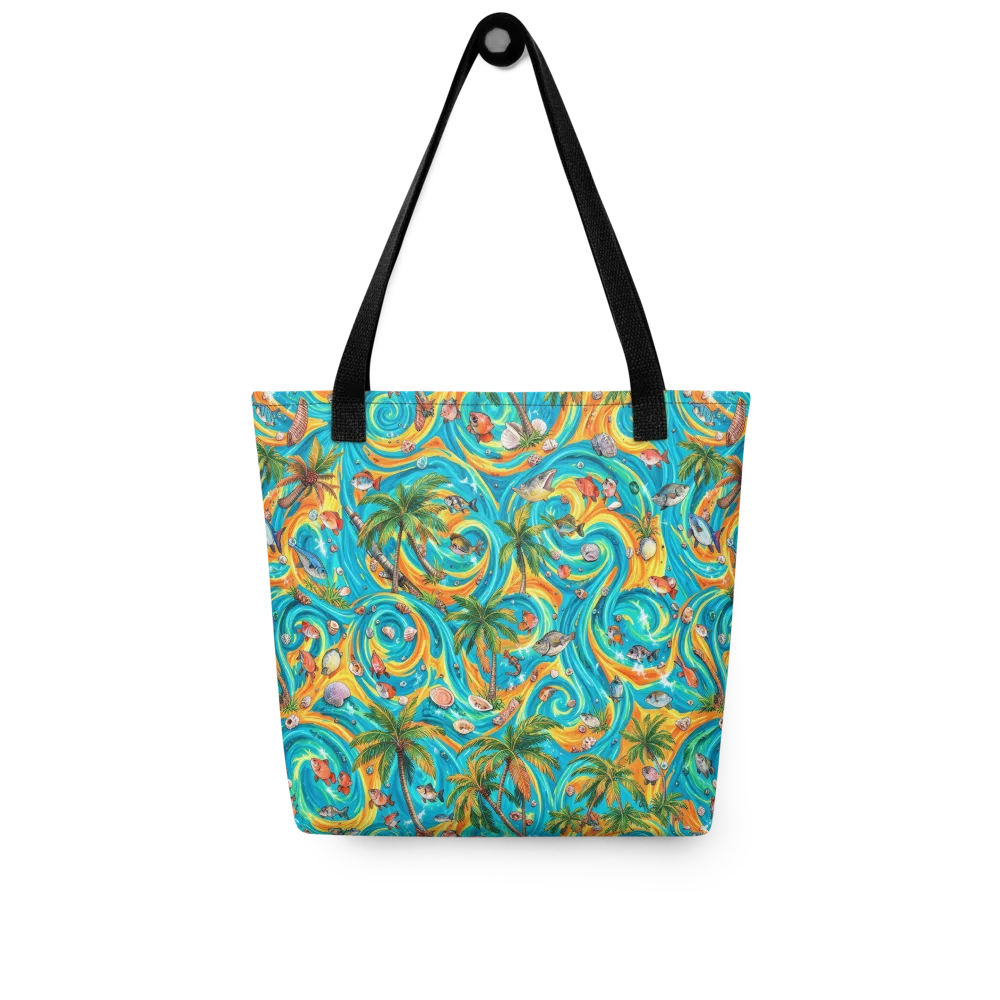 Paradise Gyre on Tote Bag — Front