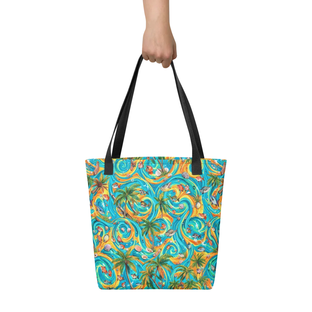 Paradise Gyre on Tote Bag — Front