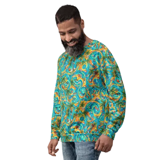 Paradise Gyre on a Sweatshirt