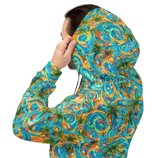 Paradise Gyre on a Hoodie