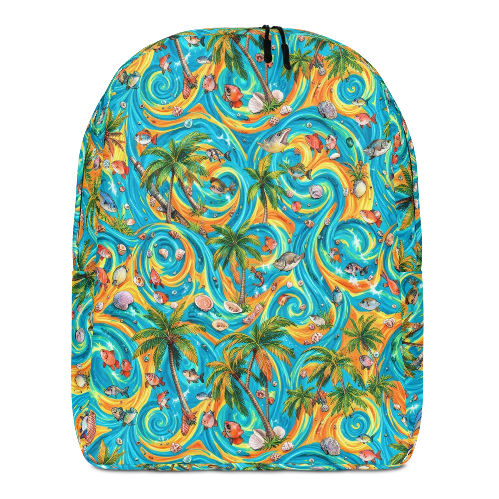 Paradise Gyre on Minimalist Backpack — Front
