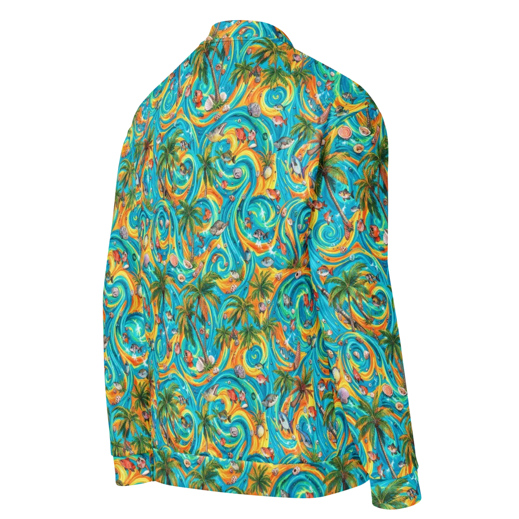 Paradise Gyre on Bomber Jacket — Right Back