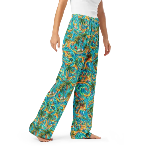 Paradise Gyre on a Women's Pajama Pants