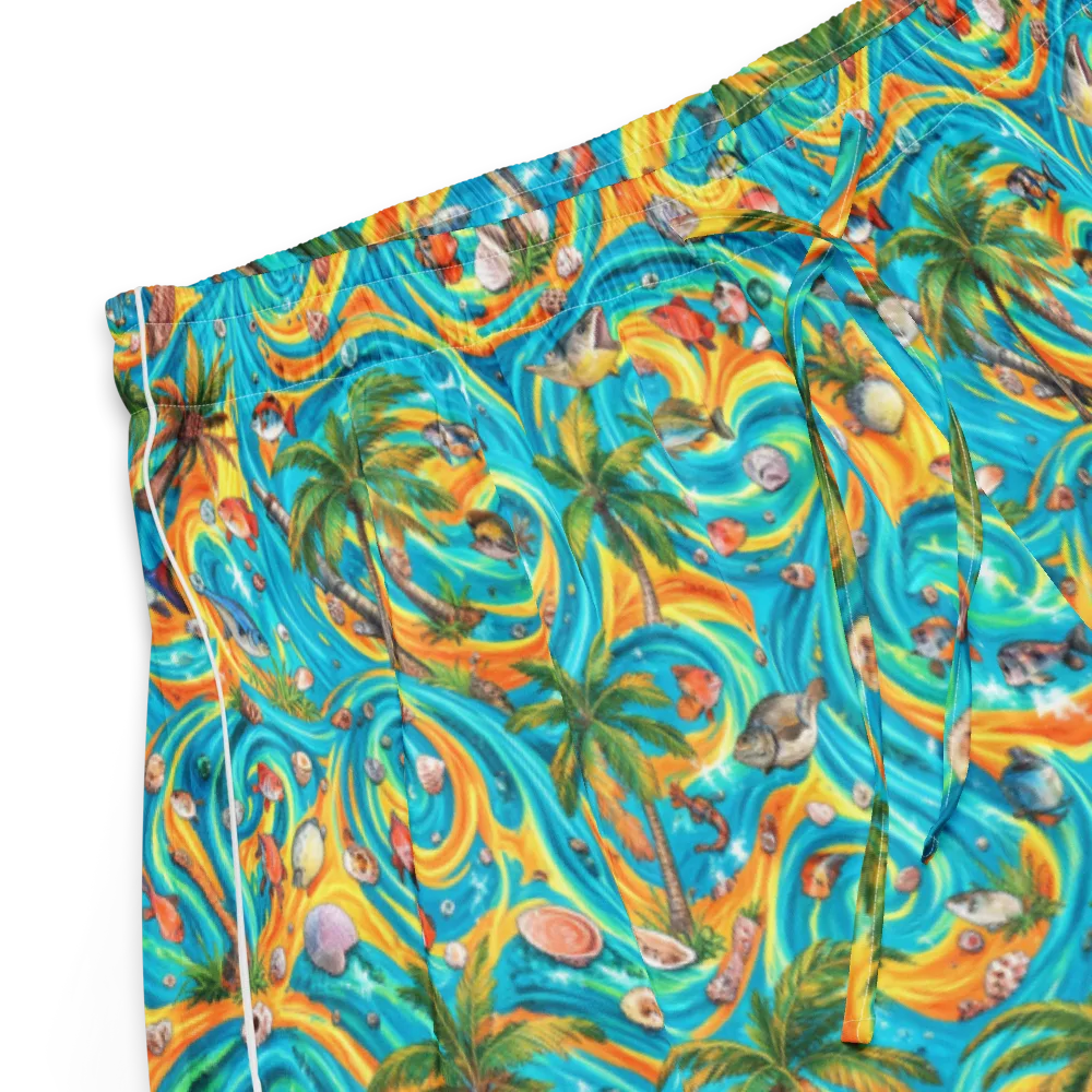 Paradise Gyre on Women's Pajama Shorts — Product details